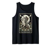Carta de Tarot The Rodeo Mama Barrel Racer Barrel Racing Bruja Camiseta sin Mangas