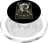 Carta de Tarot The Rodeo Mama Barrel Racer Barrel Racing Bruja PopSockets PopGrip para MagSafe