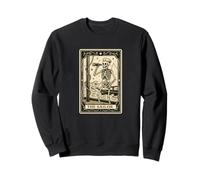 Carta de Tarot The Sailor para Halloween, Spooky Sailing Captain Boat Sudadera