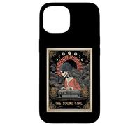 Carta de Tarot The Sound Girl Sound Engineer Audio Engineer Carcasa para iPhone 15