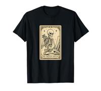 Carta de Tarot The Tattoo Artist Halloween Spooky Gothic Witchy Camiseta