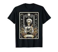 Carta de Tarot The Trouble Baker Baking Chef Cook Skeleton Moon Camiseta