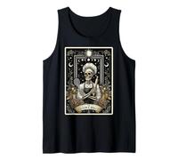 Carta de Tarot The Trouble Baker Baking Chef Cook Skeleton Moon Camiseta sin Mangas