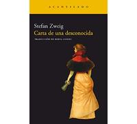 Carta de una desconocida: 21 (Narrativa del Acantilado)