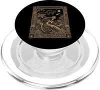 Carta del Tarot Canguro Árbol Astronomía Celestial PopSockets PopGrip para MagSafe