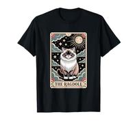 Carta del Tarot Cat Halloween The Ragdoll Camiseta