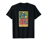 Carta del Tarot Cuatro de Bastos, Mística, Psíquica, Adivina, Hada Camiseta