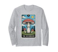 Carta del Tarot de Hongo Amanita Muscaria Fly Agaric Manga Larga