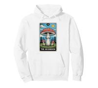 Carta del Tarot de Hongo Amanita Muscaria Fly Agaric Sudadera con Capucha