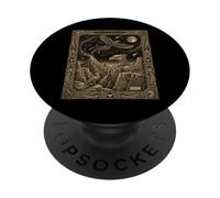 Carta del Tarot de la Constelación Celestial de Phoenix PopSockets PopGrip Adhesivo