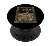 Carta del Tarot de la Constelación Ram Celestial PopSockets PopGrip Adhesivo