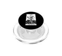 Carta del Tarot de la Muerte Halloween Calabaza Gótica Astrología PopSockets PopGrip para MagSafe