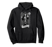 Carta del Tarot de la Muerte Oculto Oscuro Grim Reaper Astrología Sudadera con Capucha
