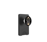 Carta del Tarot de la Serpiente Mística con Polillas y Lunas PopSockets PopWallet para MagSafe