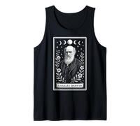 Carta del Tarot de la Teoría de la Evolución de Charles Darwin Witchy Moon Camiseta sin Mangas