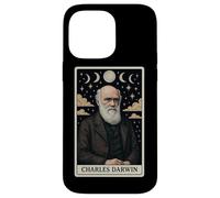 Carta del Tarot de la Teoría de la Evolución de Charles Darwin Witchy Moon Carcasa para iPhone 14 Pro MAX