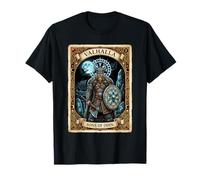 Carta del Tarot de los Hijos de Odin de la mitología nórdica vikinga del Valhalla Camiseta