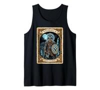 Carta del Tarot de los Hijos de Odin de la mitología nórdica vikinga del Valhalla Camiseta sin Mangas