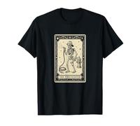 Carta del Tarot del Bombero - Fuego Espeluznante Bruja gótica Camiseta
