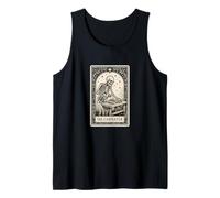 Carta del Tarot del Carpintero - Taller gótico Espeluznante para Carpintero Camiseta sin Mangas