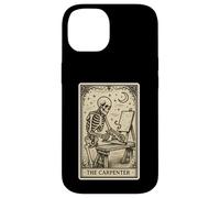 Carta del Tarot del Carpintero - Taller gótico Espeluznante para Carpintero Carcasa para iPhone 14