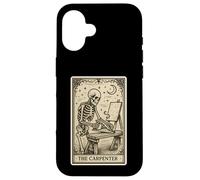 Carta del Tarot del Carpintero - Taller gótico Espeluznante para Carpintero Carcasa para iPhone 16