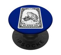 Carta del Tarot del Día del Rey: Rana PopSockets PopGrip Adhesivo