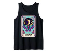 Carta del tarot del mal presagio y polillas supersticiosas Camiseta sin Mangas
