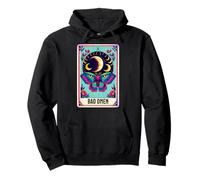 Carta del tarot del mal presagio y polillas supersticiosas Sudadera con Capucha
