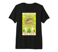 Carta del Tarot del Martes de Tacos Divertidos Tacos Vintage del Cinco de Mayo Camiseta Premium