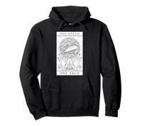 Carta del Tarot del Martes de Tacos Divertidos Tacos Vintage del Cinco de Mayo Sudadera con Capucha