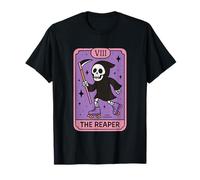 Carta del Tarot del Patinaje sobre Ruedas de la Parca Camiseta