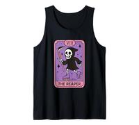 Carta del Tarot del Patinaje sobre Ruedas de la Parca Camiseta sin Mangas