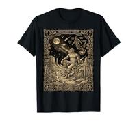 Carta del Tarot Djinn Celestial Genio Desierto Mito Camiseta