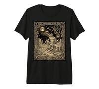 Carta del Tarot Djinn Celestial Genio Desierto Mito Camiseta Premium