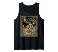 Carta del Tarot Djinn Celestial Genio Desierto Mito Camiseta sin Mangas