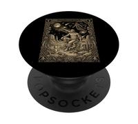 Carta del Tarot Djinn Celestial Genio Desierto Mito PopSockets PopGrip Adhesivo