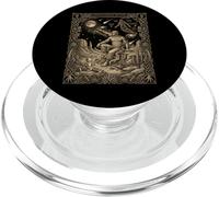 Carta del Tarot Djinn Celestial Genio Desierto Mito PopSockets PopGrip para MagSafe