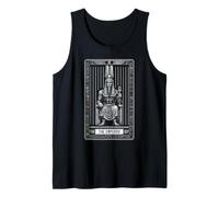 Carta del Tarot El Emperador Dios Egipcio Amón Antiguo Camiseta sin Mangas