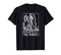 Carta del Tarot El Ermitaño | Arcano IX Estilo Gótico Camiseta