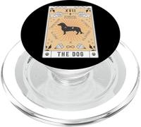 Carta del Tarot El Perro Dachsbracke de Westfalia Espacio PopSockets PopGrip para MagSafe