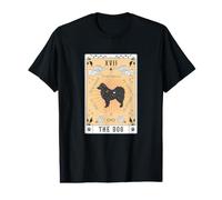 Carta del Tarot El Perro Finnish Lapphund Espacio Celestial Camiseta gráfica económica