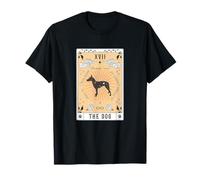Carta del Tarot El Perro Manchester Terrier Espacio Camiseta