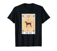 Carta del Tarot El Perro Rajapalayam Espacio Celestial Camiseta gráfica económica