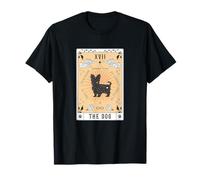 Carta del Tarot El Perro Yorkshire Terrier Espacio Celestial Camiseta
