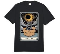 Carta del Tarot Gato Místico en Caja Gato Divertido Gato Comfort Colors Adult Heavyweight T-Shirt