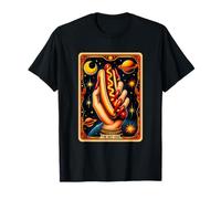 Carta del tarot Hot Dog Bun Lover Foodie Food Lover The Hot Dog Camiseta
