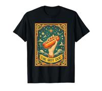 Carta del tarot Hot Dog Bun Lover Foodie Food Lover The Hot Dog Camiseta