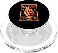 Carta del tarot Hot Dog Bun Lover Foodie Food Lover The Hot Dog PopSockets PopGrip para MagSafe