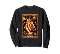 Carta del tarot Hot Dog Bun Lover Foodie Food Lover The Hot Dog Sudadera
